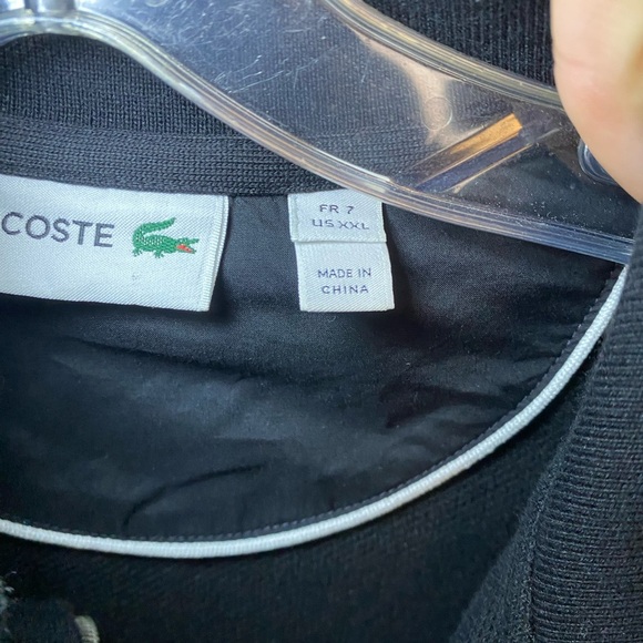 Vintage Lacoste baggy mesh/thermal bomber jacket - Picture 5 of 9